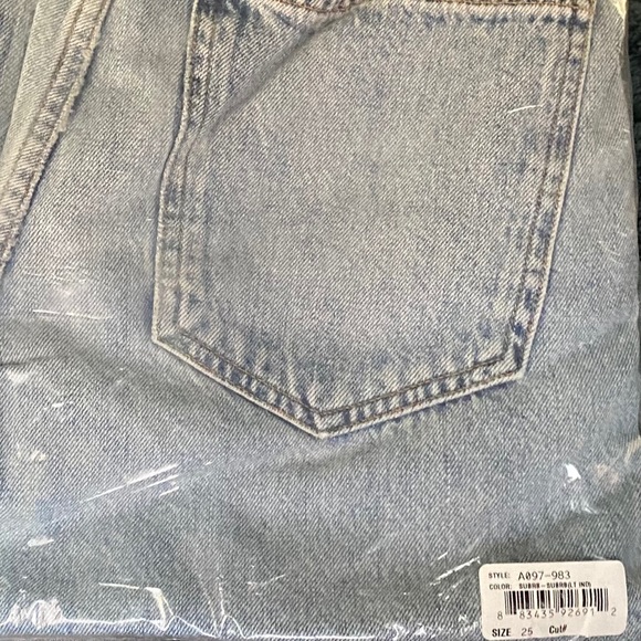 AGOLDE - Criss Cross Upsized Jean in Suburbia - Picture 7 of 7